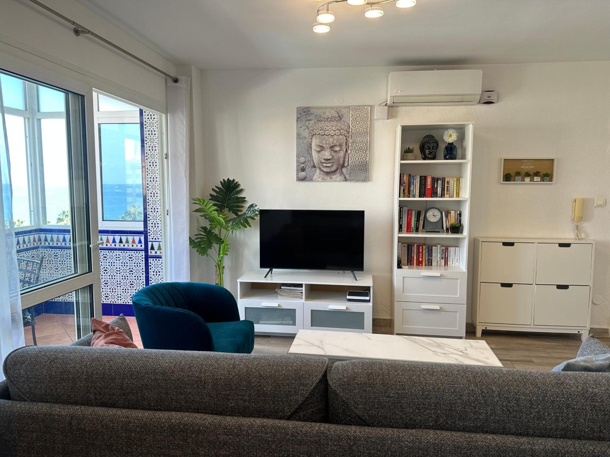 Luxury Beachfront Apartment In Benalmadena Costa מראה חיצוני תמונה