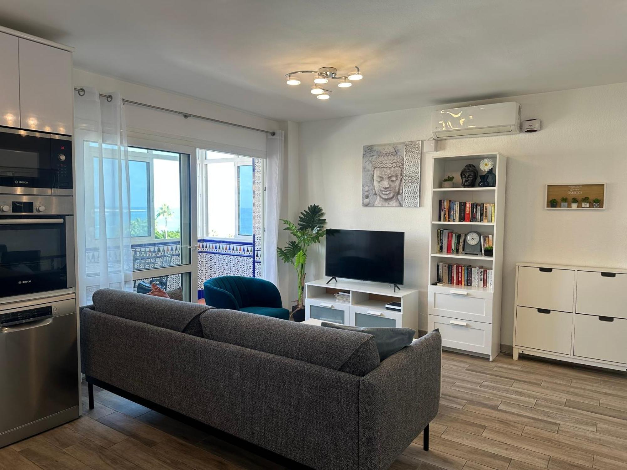 Luxury Beachfront Apartment In Benalmadena Costa מראה חיצוני תמונה